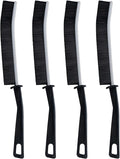 5 PCS Crevice Cleaning Brush Set, Extremely Skinny Gap Cleaning Tools,Hard Bristle Gap Brush for Bathroom & Kitchen, Grout Cleaner Tool for Window Tracks and Tile Lines,Car Detailing