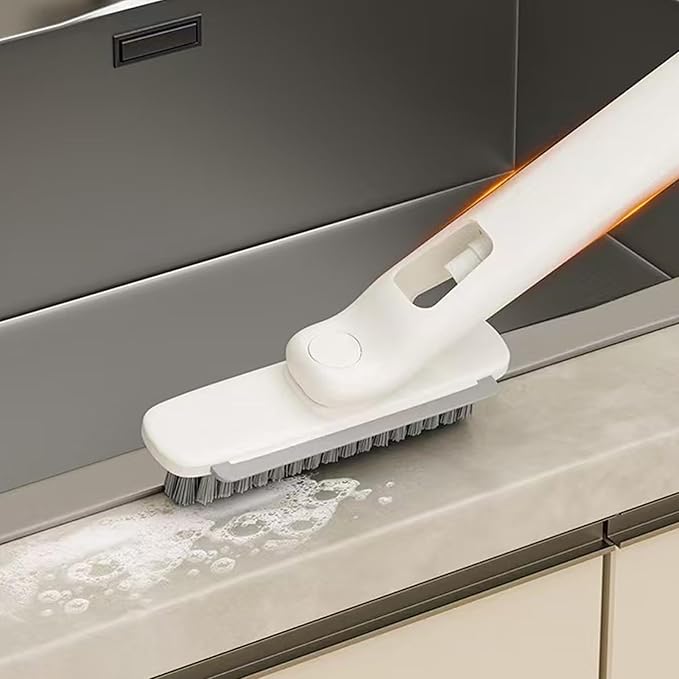 Cleaning Brush for Crevice, 360-degree Rotating Grout Brush, Tile Crevice Scrubbing Tool, for Shower Bathroom Toilet Kitchen Home Industrial Floor Tile Wall Window