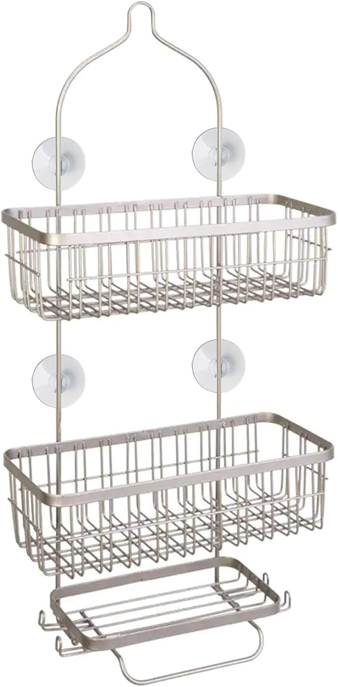 4 Pack Bathroom Shower Caddy Connectors Suction Cups, Heavy Strength Clear Suction Cups Compatible with Zenna Home, Simple Houseware, GeekDigg, Plumboss, Splash Home