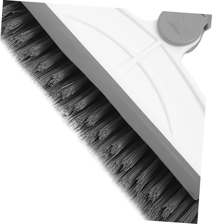 Long Handle Floor Scrub Brush with Bristles for Tile Grout and Bathroom Floor Cleaning Space-Saving Hanging Design Practical Indoor Scrubber for Easy Floor Maintenance