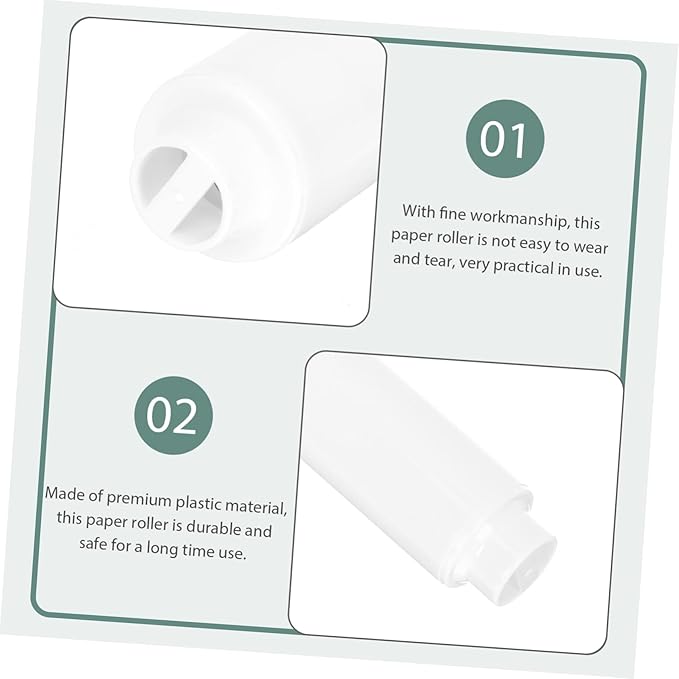 Alipis 2pcs Toilet Paper Holder Tissue Stand for Bathroom Simple Design Easy Installation Practical Bathroom Supplies