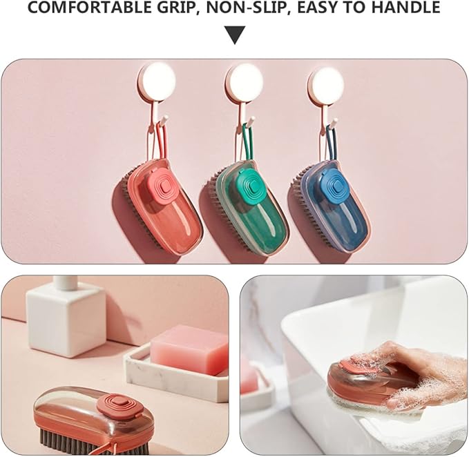 Hydraulic Brush Wok Brush Dish Handle Head Bristles Pot Grout Cleaning Set