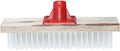 Nylon Wire Brush Head with Stiff Bristles, Floor Cleaning Tool Replacement for Moss Removal and Multi-Purpose Scrubbing, Suitable for Outdoor Patio and Indoor Floor Cleaning