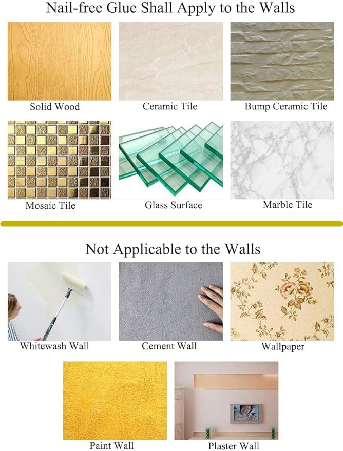 Brushed Gold Bathroom Corner Shelf Wall Mount Shower Organizer Shampoo Holder with Hooks,Adhesive or Drilling