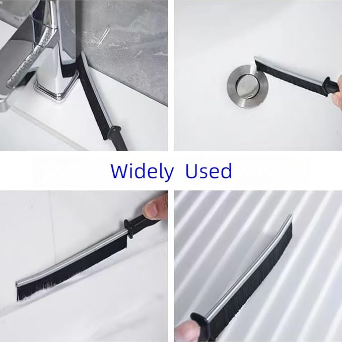 6 Pack Crevice Cleaning Brush, Grout Cleaner Brush, Hard Bristle Crevice Cleaning Brush for Toilet, Scrub, Bathroom, Home, Sink, Window, Cleaning Supplies