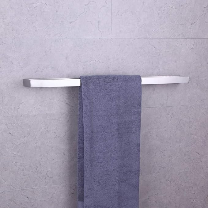GERZWY Bathroom 30-Inch Towel Bar Stainless Steel Bath Towel Bar Modern Style Wall Mount Brushed Finish HG17702-LS