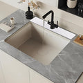 23.6 Inch White Diatomite Faucet Mat, Super Absorbent Stone Tray Fast-Drying Sink Mat, Quick Dry Kitchen Splash Guard for Kitchen Sink/Bathroom Counter