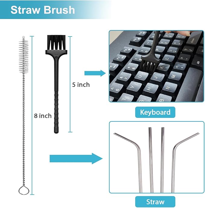 Crevice Cleaning Brush, Hard Bristle Scrub Brushes Tools for Deep Cleaning Gap, Multifunctional Grout Brush for Home, Bathroom, Kitchen, Window and Corners