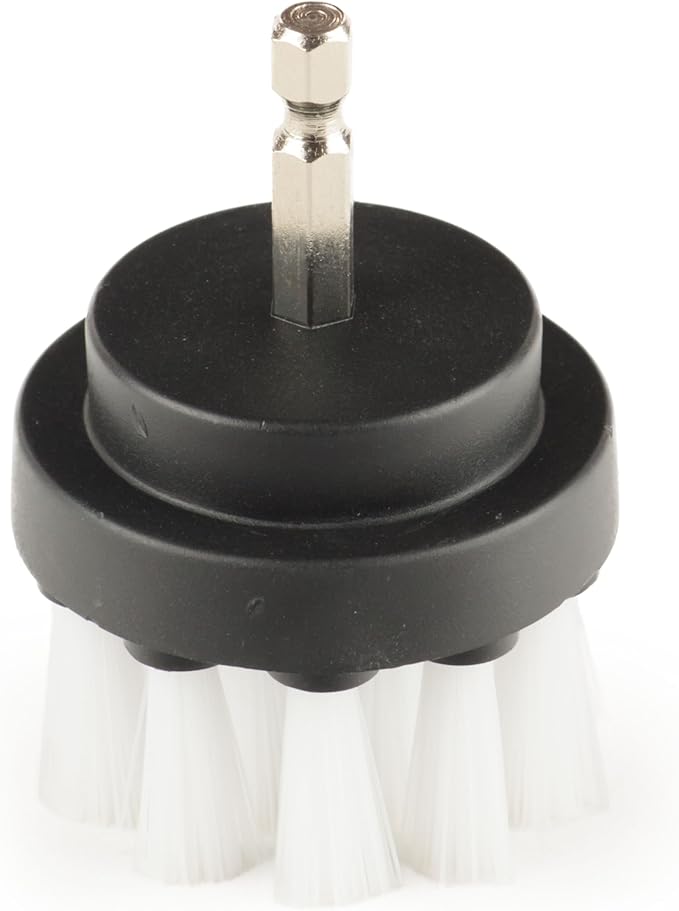 Cleaning Supplies - Scrub Brush - Car Detailing Products - Detailing Brush - Wheel Brush - Carpet Cleaner - Upholstery Cleaner - Drill Brush - Soft Bristle Brush - Aluminum - Car Cleaning Detail Brush