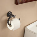 WOLIBEER Oil Rubbed Bronze Toilet Paper Holder, Bathroom Tissue Roll Paper Holder Rustic Toilet Paper Dispenser Wall Mounted SUS 304 Stainless Steel