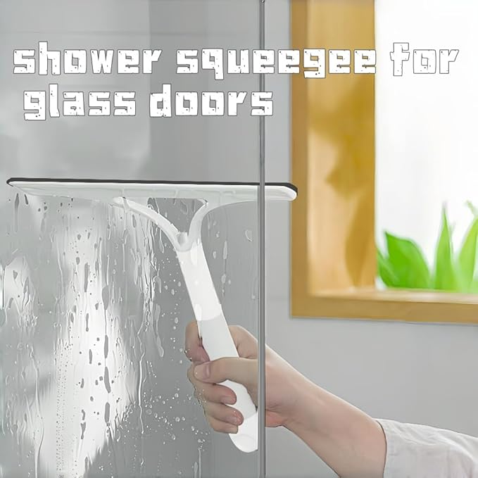 2025 Upgrade 3 in 1 Window Cleaning Scraper for Car, Home, Kitchen Window