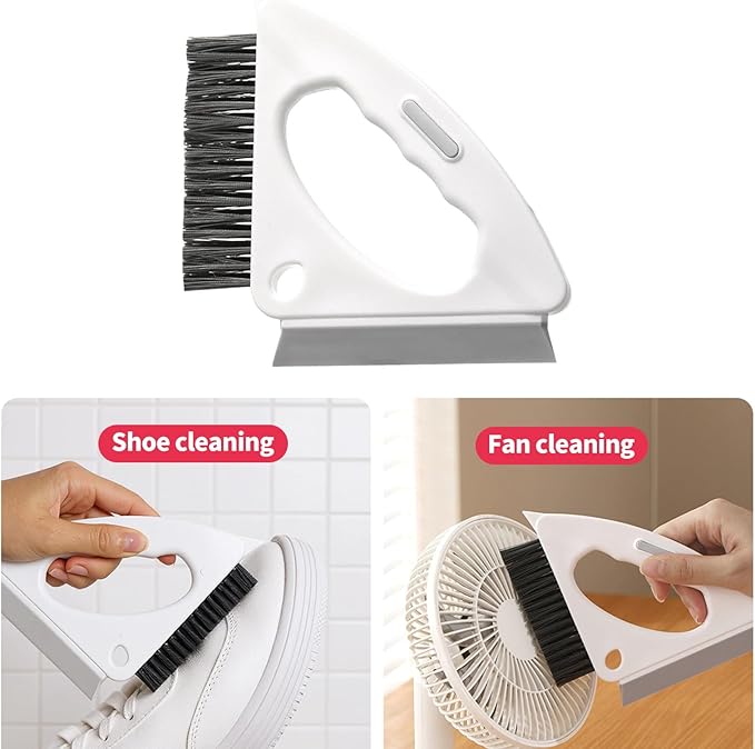 Crevices Brush Hard Bristle Grout Scrub Brushes Gaps Supplies for Kitchen Bathroom Corner Grout Sink Crevices Brush