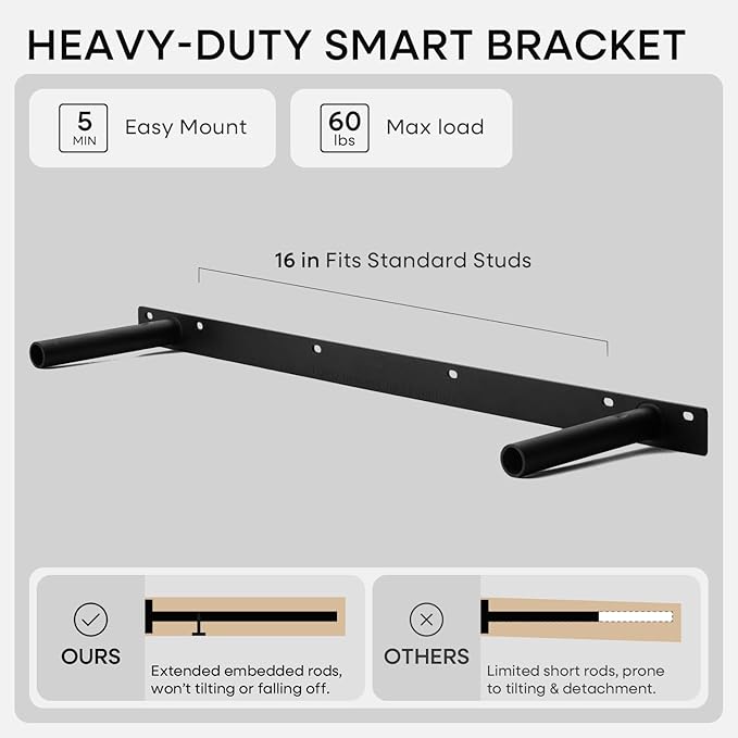 Homeforia 30 inch Golden Oak Floating Shelf, High End Solid Real Wood 30inch Small Floating Shelves for Wall Mounted, Oak Wooden 30in Floating Shelves, Heavy Duty Bracket, 30 X 6.5 X 1.75 in, Set of 3