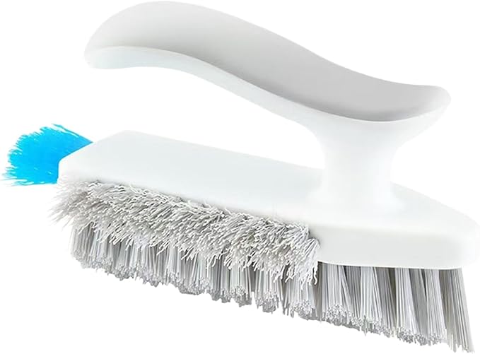 Crevice Cleaning Brush - Scrubber Cleaner Tool,with Ergonomic Handle Narrow Cleaning Brush - for Shower Kitchen Floor Tub Grout Household Countertop