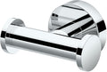 Gatco 4635A Glam Double Robe Hook, Chrome / 3.10"W Wall Mount Double Robe, Towel Hook