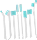 GARVALON Ergonomic Handle Cleaning Brush for Cleaning Grout Brush Shower Cleaner Bottle Cleaner Tool