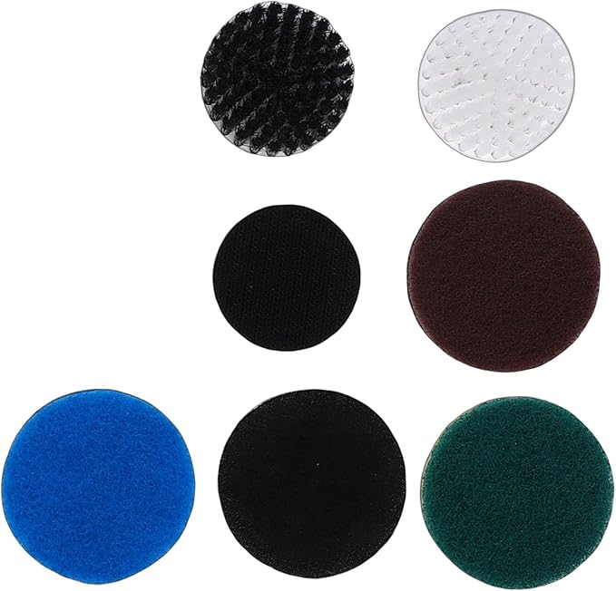 Electric Scrubber, Cordless Cleaning Brush with 3 Brush Heads and 5 Scrub Sponges, 3 Adjustable Speeds, for Bathroom, Kitchen, Shoes, Tiles and Household Cleaning