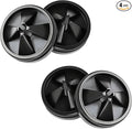 4 Pack 3 3/8 Inch Garbage Disposal Splash Guard - QCB-AM Replacement for InSinkErator Evolution & for Moen Models Silicone Splash Baffle with Noise Reduction, Leak-Proof Drain Protector Accessories