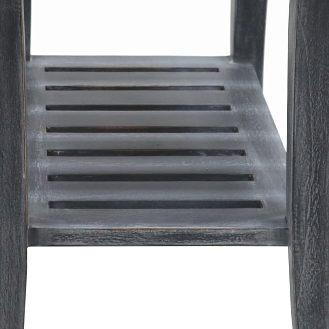 Weathered Genuine Teak Bench