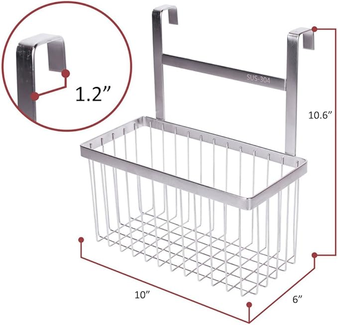 LUANT Bathroom Over the Door Shower Caddy for Shampoo, Conditioner, Soap