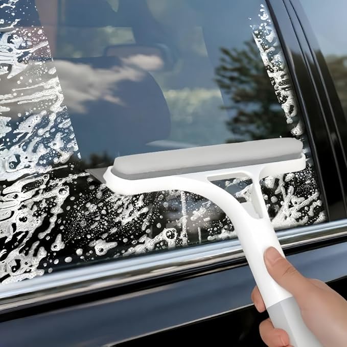 2025 Upgrade 3 in 1 Window Cleaning Scraper for Car, Home, Kitchen Window