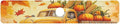 Fall Thanksgiving Pumpkin Truck Kitchen Sink Splash Guard Faucet Mat Diatomite Absorbent Pad for Bathroom RV 30x5.4in 1PCS water