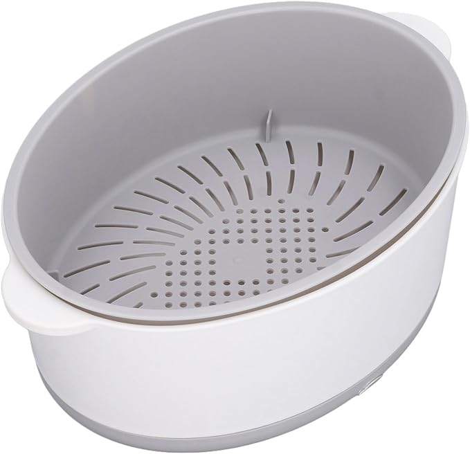 ASHATA Fruit and Vegetable Washing Machine, Portable Electric Fruit and Vegetable Cleaner Device, Fruit and Vegetable Purifier for Fruits, Vegetables, Rice, Meat and Tableware (Second