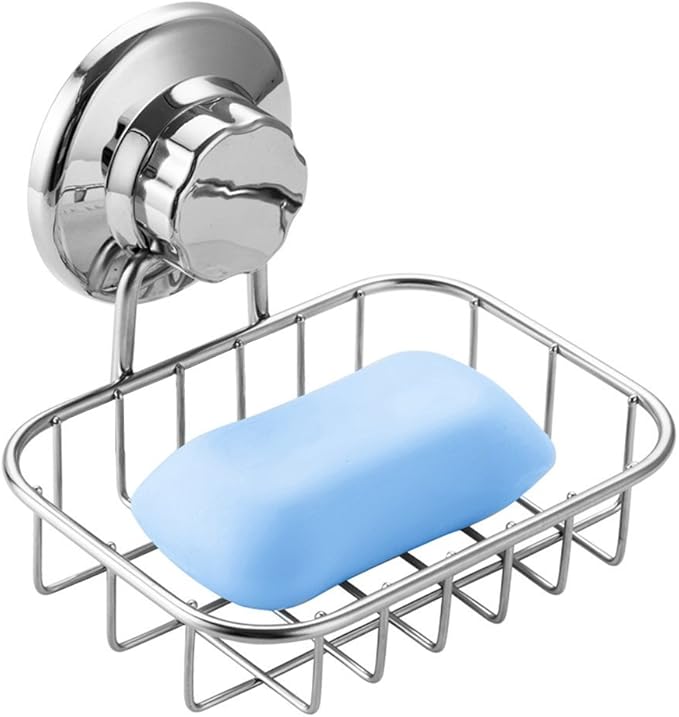 SANNO Powerful Vacuum Suction Cups replacement for Shower Caddy, Sope dish,Double Hooks- Set of 2