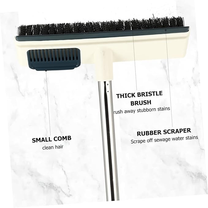 Long Handle Floor Scrub Brush Grout Cleaning Brush Shower Scrubber Cleaning Tool