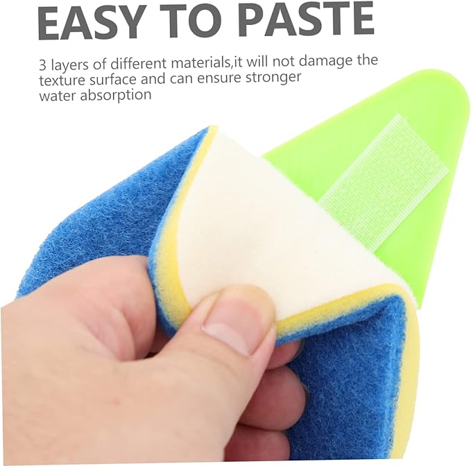 Didiseaon Long Handle Cleaning Brush Toilet Floor Grout Brush Material Extension-Type Bathroom