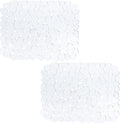 Bligli Pebble Sink Mat for Stainless Steel/Ceramic Sinks, PVC Eco-Friendly Sink Protectors Mats for Bottom of Kitchen Sink, Dish Drying Mat for Dishes and Glassware, 15.7 x 11.8 inch, Cear