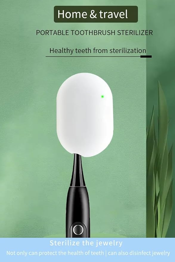 Sky Blue SSR UV Portable Toothbrush Holder