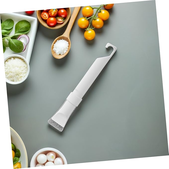 Generic 1 Set Multifunctional Grout Brush Compact Cleaning Tool for Tight Spaces Kitchen Bathroom Sinks and Window Tracks Includes Detachable Scraper for Versatile Use