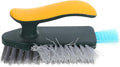 VICASKY Crevice Cleaning Brush for Bathroom and Kitchen, Hard Bristle Gap Cleaning Scrub Brush, 1pcs Yellow-Green, Multifunctional Household Sink and Tile Groove Cleaner