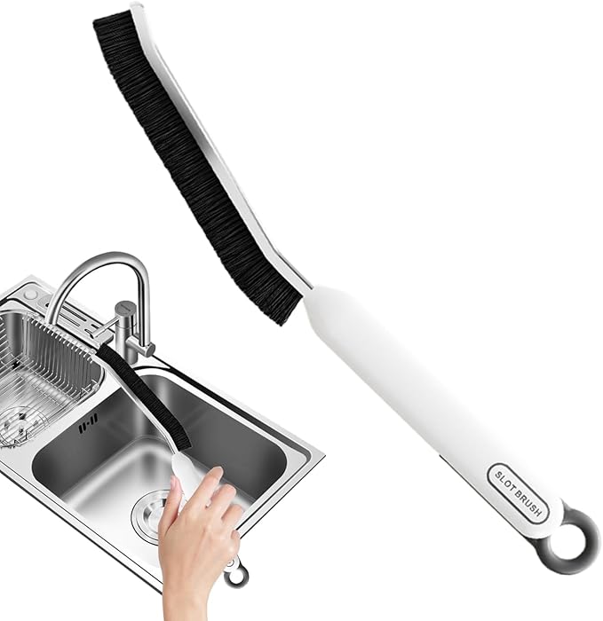 Grout Brush,Dead Corners Grout Scrub Cleaning Brush | Multi-Purpose Scrubber Long Handle Cleaner Tools Dust Remover for Tiles Bottle Cup Teapot