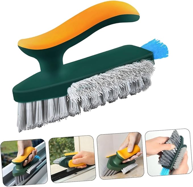 Ergonomic Handle Gap Brush Scrub Brush for Indoor Cleaning Dead Corner Scraper Grout Cleaner Non-Slip Tool Grip Multi-use for Home