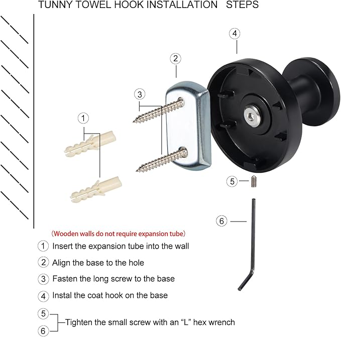 TUNNY 5 Pack Round Towel Hooks-Chrome Modern Coat Hooks Utility Shower Towel Hooks for Bathroom Kitchen Home Storage