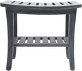 Weathered Genuine Teak Bench
