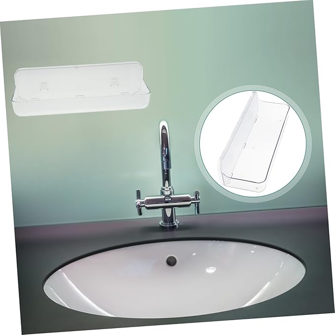 GLEAVI 2pcs Over Toilet Bathroom Organizer Wall Storage Rack Easy Install Quality Material