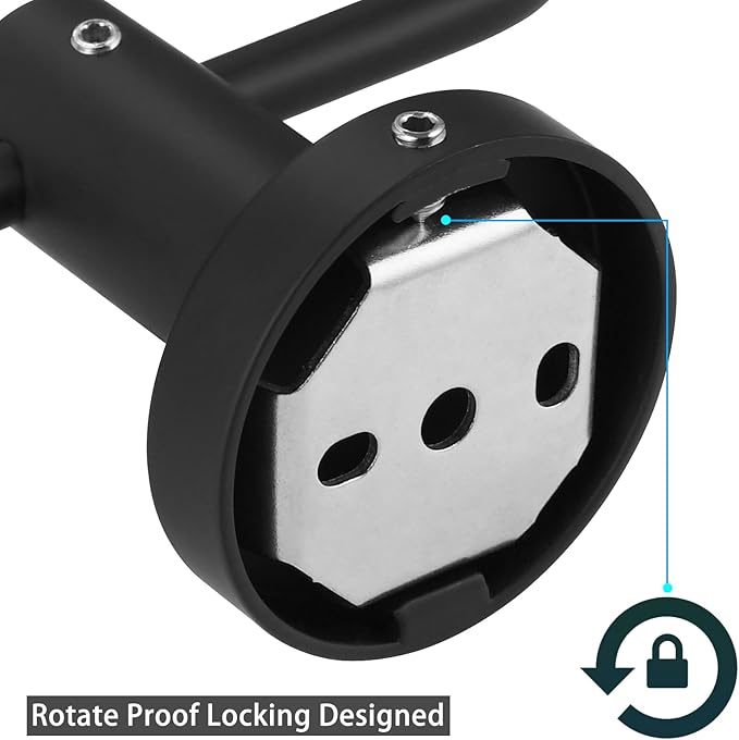 Toilet Paper Holder, Premium 304 Stainless Steel Paper Towel Holder, Toilet Paper Roll Dispenser Bathroom 5.5" TP Holder for Kitchen Washroom (Matte Black)