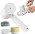 Bathroom Scrubber Electric - Cordless Lightweight Cleaning Brush | Powerful Electric Scrubber for Bathtub Sink Tile & Grout | Multi Cleaning Tool for Toilet Wall Floor & Kitchen | Rechargeable