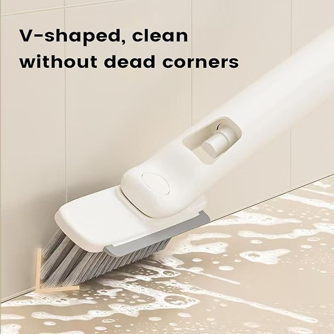 Cleaning Brush for Crevice - 360-degree Rotating Grout Brush - Bathroom Crevice Cleaner | for Shower Bathroom Toilet Kitchen Home Industrial Floor Tile Wall Window