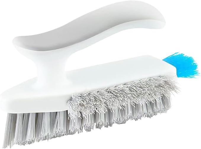 Crevice Brushes for Cleaning | Cleaner Scrubber | with Handle Small Cleaning Brushes for Tight Spaces - for Shower Kitchen Floor Tub Grout Household Countertop
