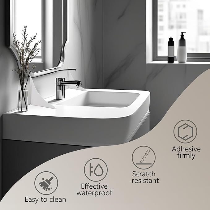 2 Pack Plastic Bathtub Water Splash Guards,Tub Corner Guards to Keep Water in Tub, Self-Adhesive & Prevent Shower Water from Splashing Out.