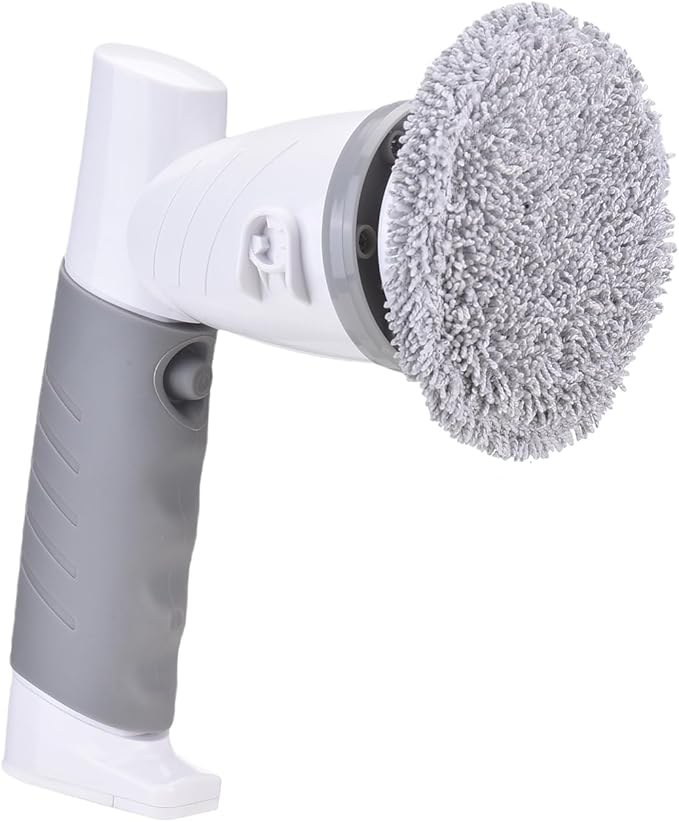 Electric Sprebber, 18W 420RPM Cordless Handheld Cleaning Brush with 6 Brush Heads for Kitchen Bathtub Tile Floor (US Plug)