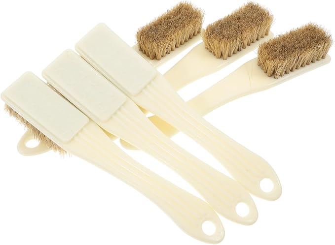 6pcs Hard Bristle Crevice Cleaning Brush Small Scrub Brush for Household Kitchen Bathroom Tiles Grout Gap Cleaning