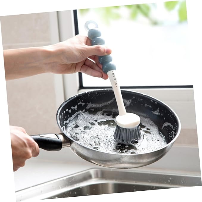 NOLITOY 4pcs Practical Cleaning Brush Set for Home Kitchen Bathroom Ergonomic Flexible Design for Shoes Pots and Grout Essential Washing Tools for Efficient Cleaning