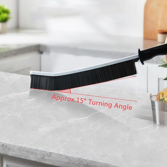 3 Pack Cleaning Gap Brush, Hard Bristle Cleaning Brush Tool for Ceramic Tiles, Glass, Bathroom & Kitchen