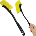 Crevice Cleaning Brush Multi Functional Gap Scrub Brush Tools for Kitchen Corners, Faucets, Baseboards & Bathroom Shower Tile Gaps, Grout, Sink & Household Tight Spaces, Dead Corners, Vehicle, Window