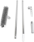 Socobeta 2 in 1 Floor Brush Scrubber, Long Handle Grout Brush with Stiff Brushes and Removable Head for Bathroom Kitchen Tile Floor (370.00)